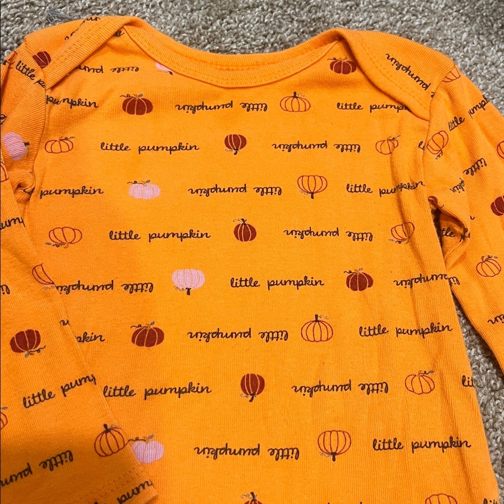 Koala Baby Pumpkin Spice Baby Bodysuit and Leggings Set 18M - Picture 2 of 7